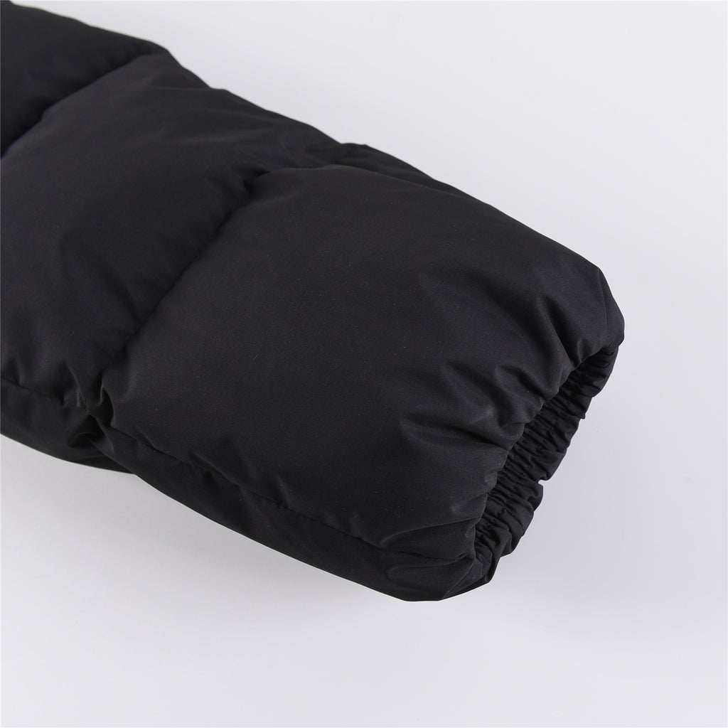 MLB Black New York Yankees Stand-Collar Puffer Jacket