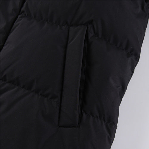 MLB Black New York Yankees Stand-Collar Puffer Jacket