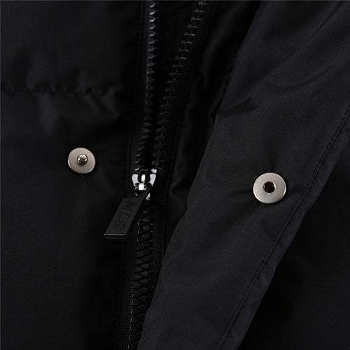 MLB Black New York Yankees Stand-Collar Puffer Jacket