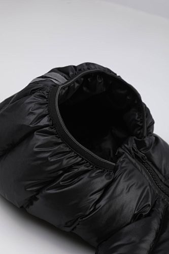 Canada Goose Black Hooded Puffer Jacket