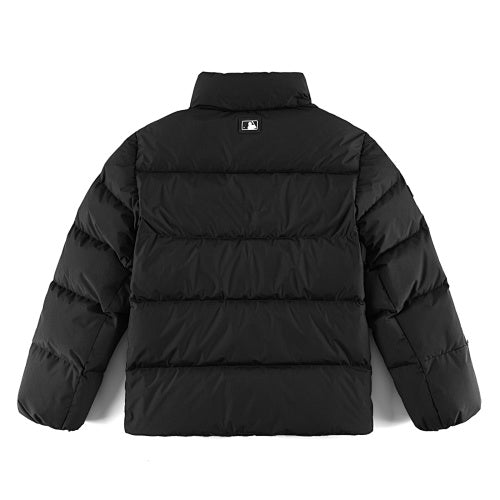 MLB Black New York Yankees Stand-Collar Puffer Jacket