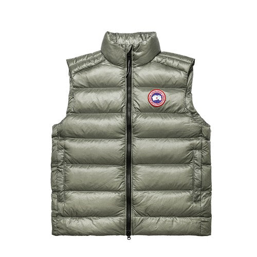 Canada Goose Olive Green Quilted Puffer Vest