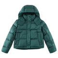 lululemon Deep Green Hooded Puffer Jacket