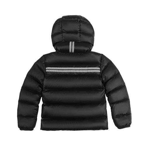 Canada Goose Black Hooded Puffer Jacket