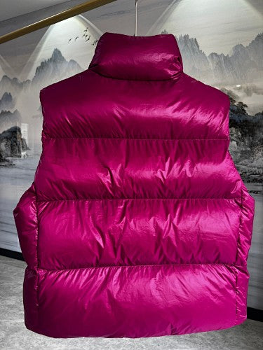 Canada Goose Puffer Vest in Fuchsia Pink with Glossy Finish