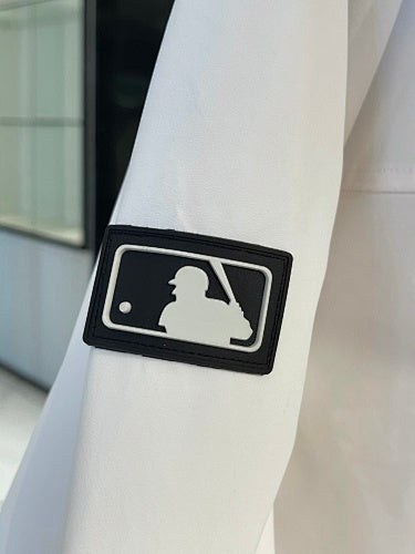 MLB White New York Yankees Hooded Parka