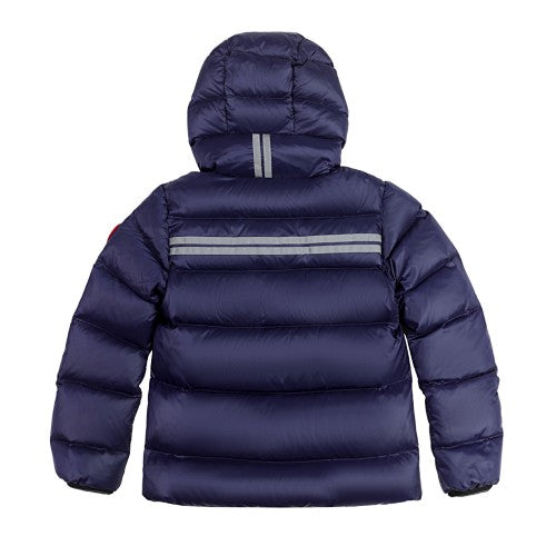 Canada Goose Navy Hooded Puffer Jacket
