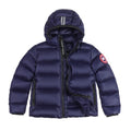 Canada Goose Navy Hooded Puffer Jacket