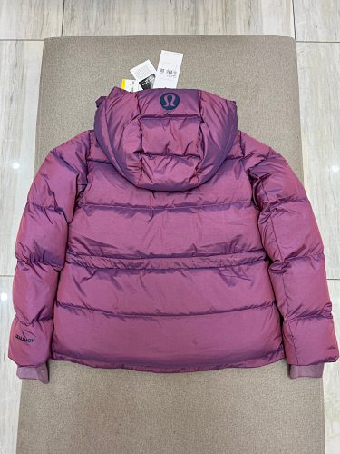 lululemon Plum Hooded Puffer Jacket