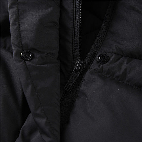 lululemon Black Hooded Puffer Jacket