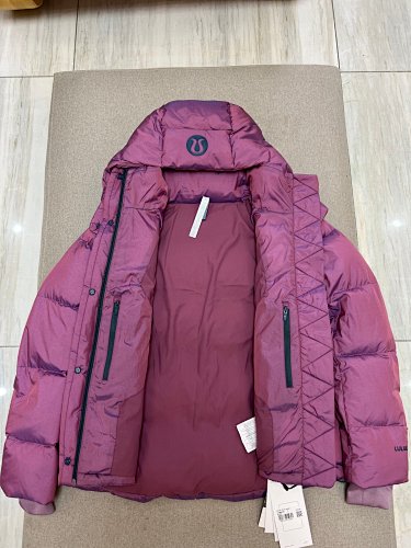 lululemon Plum Hooded Puffer Jacket