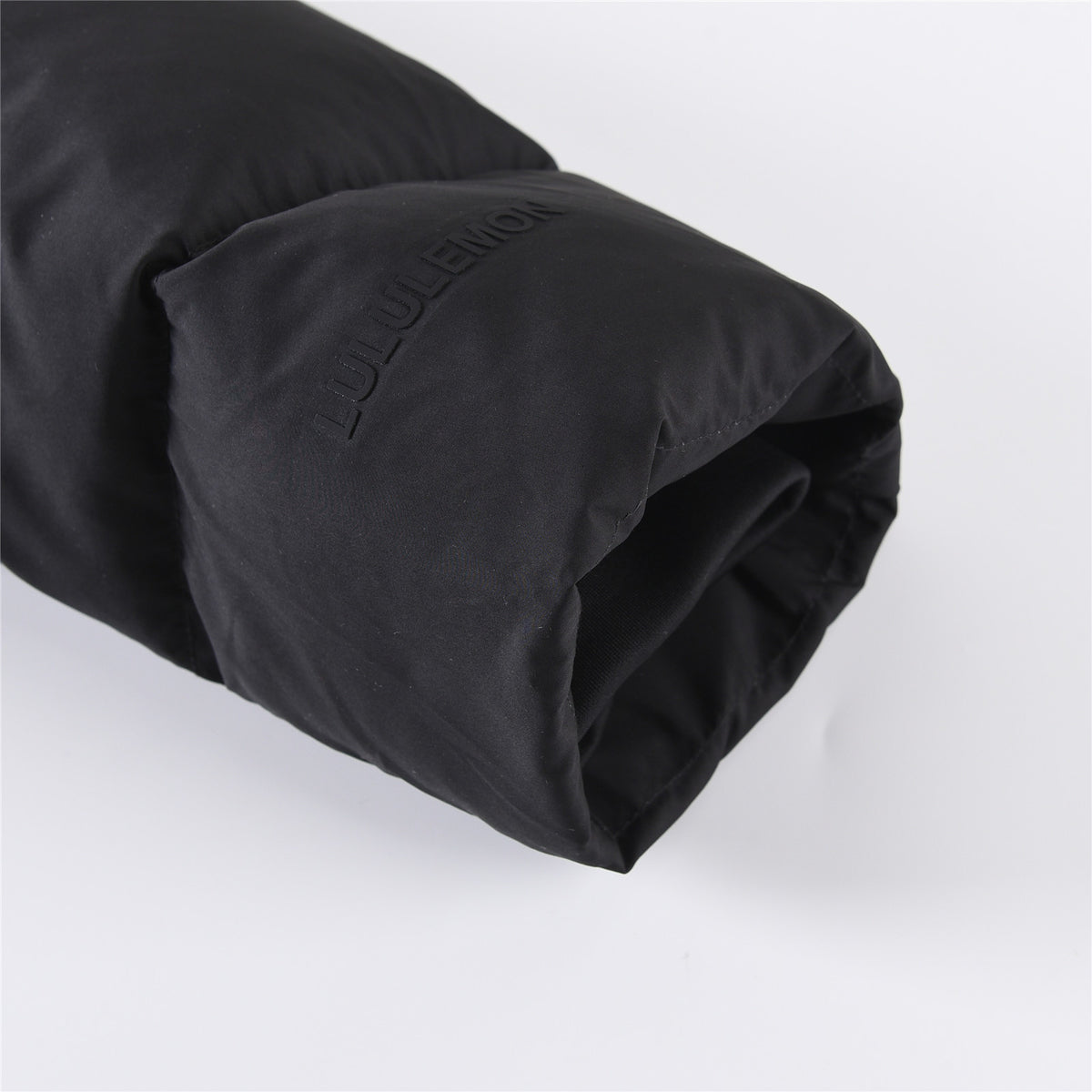 lululemon Black Hooded Puffer Jacket