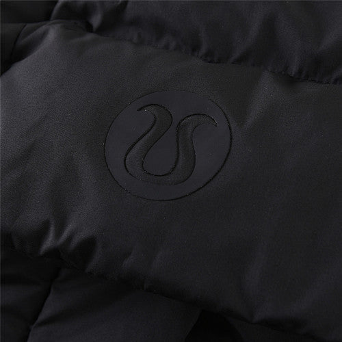 lululemon Black Hooded Puffer Jacket