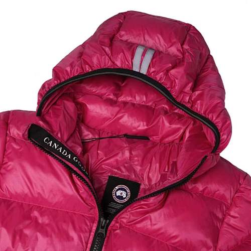 Canada Goose Fuchsia Pink Hooded Puffer Jacket