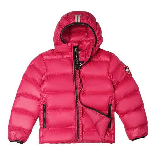 Canada Goose Fuchsia Pink Hooded Puffer Jacket