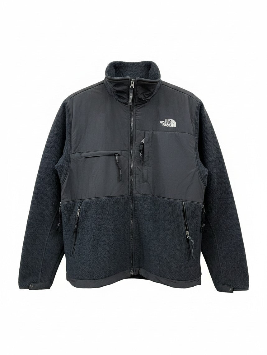 The North Face Black Panelled Full-Zip Fleece Jacket