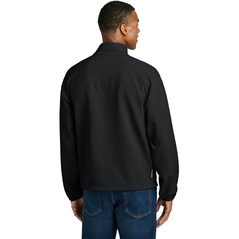 The North Face Black Full-Zip Stand-Collar Jacket
