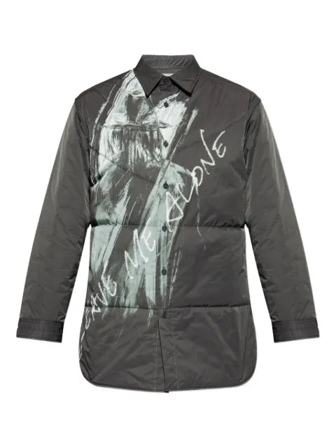 Yohji Yamamoto quilted overshirt