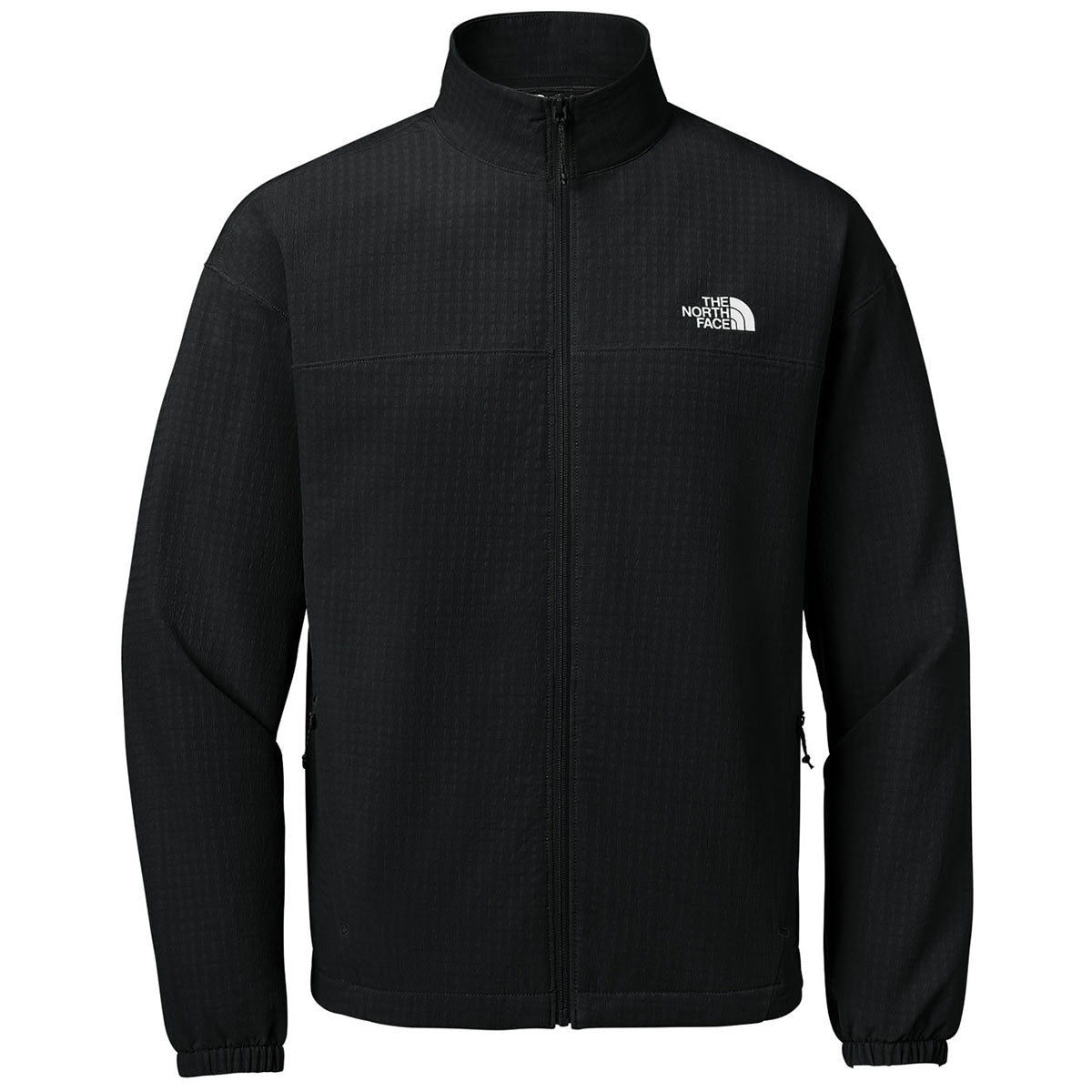 The North Face Black Full-Zip Stand-Collar Jacket