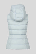 Canada Goose Pale Blue Hooded Puffer Vest