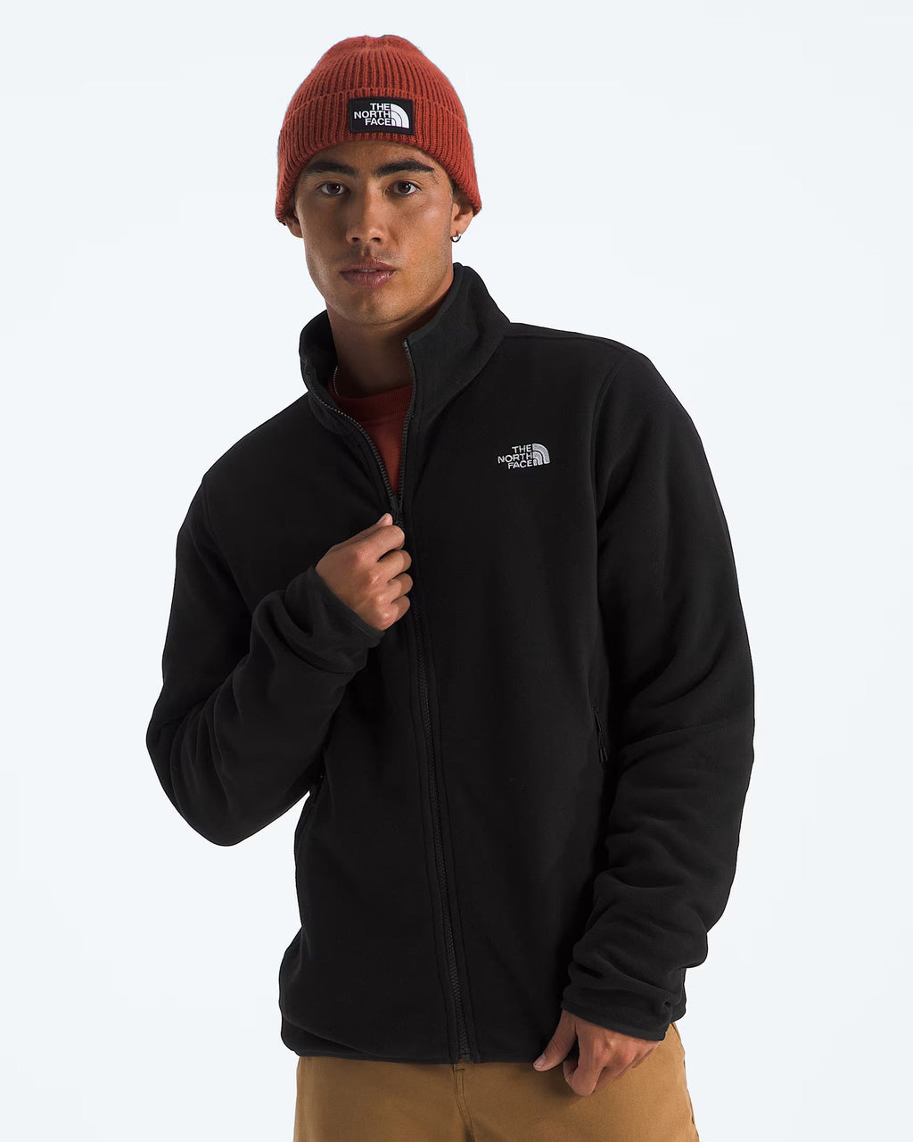 The North Face Black Full-Zip Hooded Jacket
