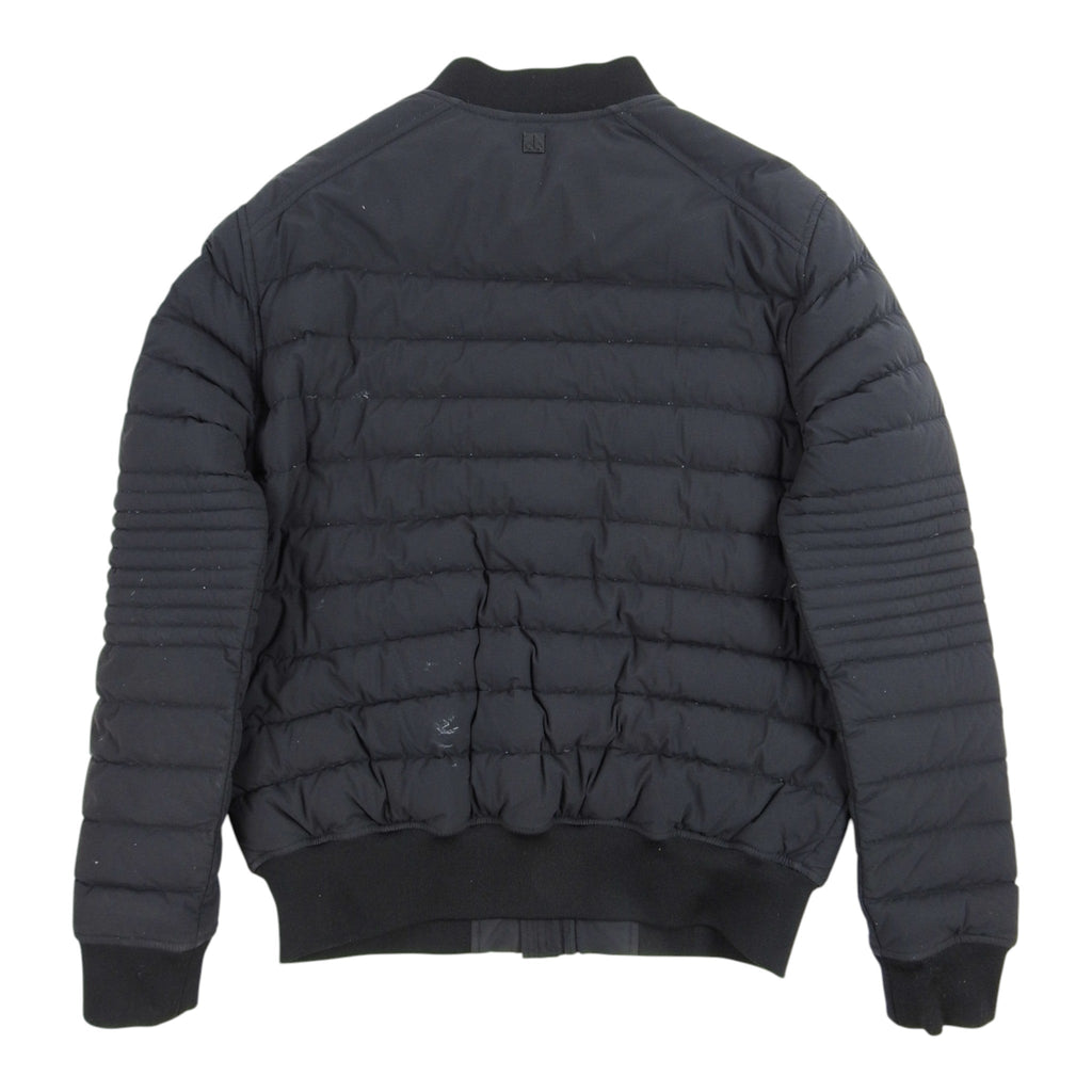 Moncler Black Quilted Bomber Jacket